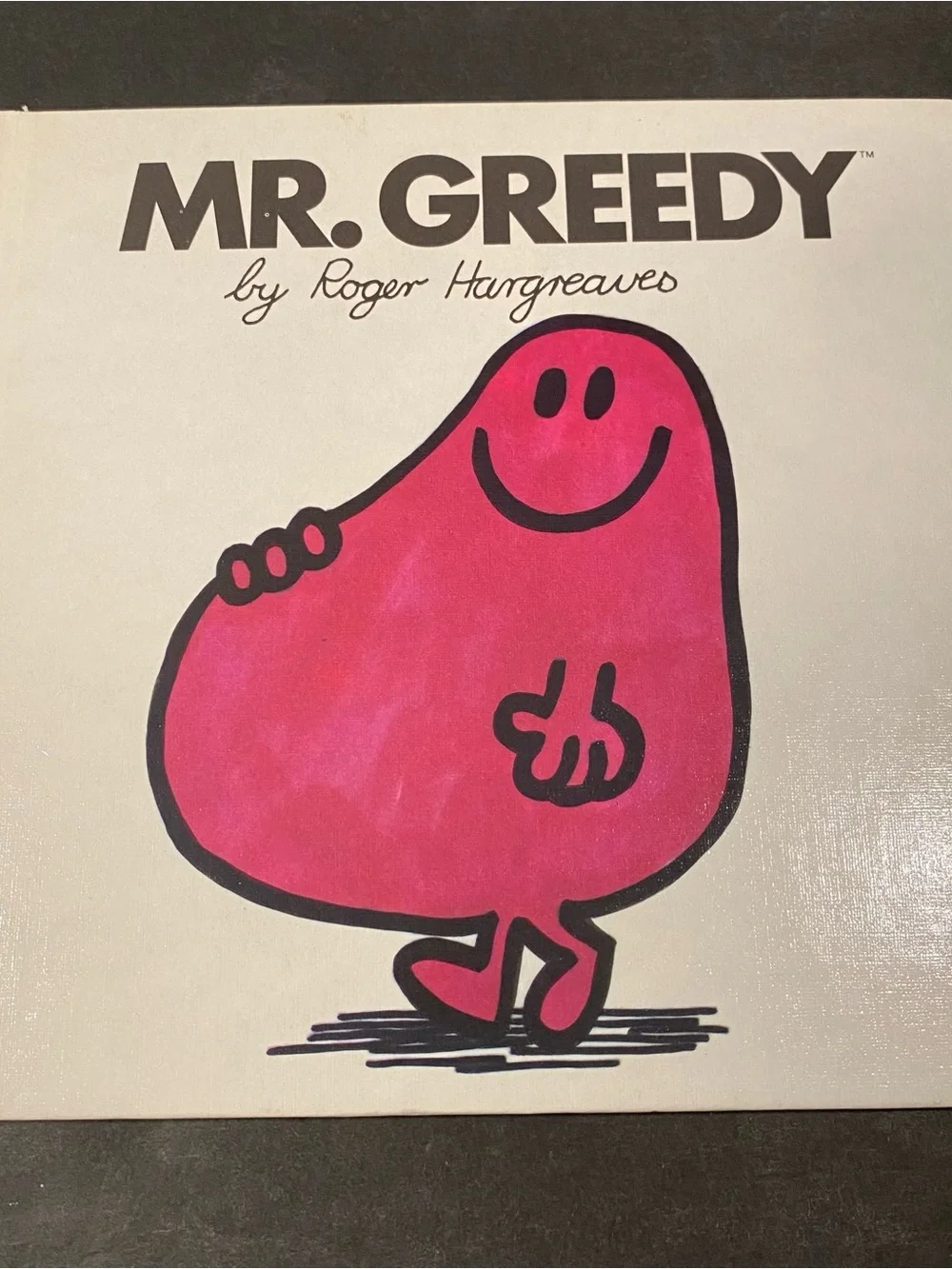 Vintage 1980 Roger Hargreaves Mr Men Book Bundle - Greedy Skinny Small Busy